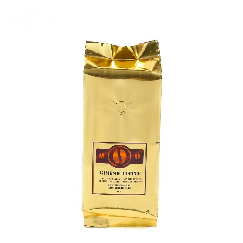 coffee packaging 1kg with valve